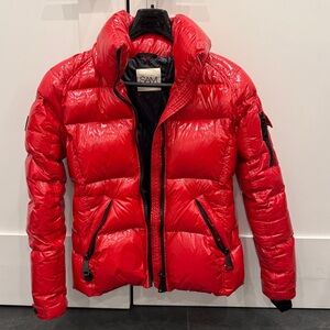 SAM Glossy Cherry Puffer Jacket